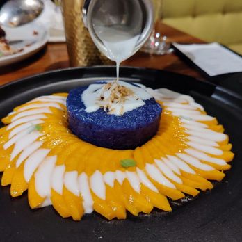 Hanuman Thai Eatery - Mango Sticky Rice - Thai Near Me - Costa Mesa, California Hanuman Thai Eatery - Mango Sticky Rice - Thai Near Me - Costa Mesa, California
