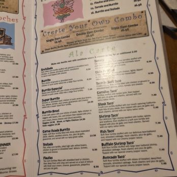 Sagebrush Cantina - Menu one - Mexican Near Me - Fenton, Michigan