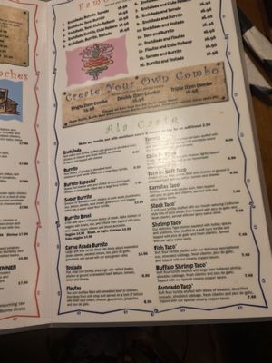 Menu photo 2 Sagebrush Cantina Fenton, MI