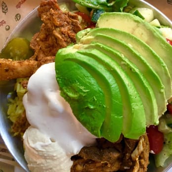 Taboonette - Chicken Shawarma Plate with Avocado. In retrospect could/should have skipped the Avocado - Mediterranean Near Me - New York, New York
