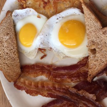 Times Past Inn - #2 eggs, bacon, hash brown, and wheat toast - Breakfast & Brunch Near Me - Bloomington, Illinois