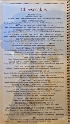 Menu photo 8 The Cheesecake Factory Peoria, AZ Menu photo 8 The Cheesecake Factory Peoria, AZ