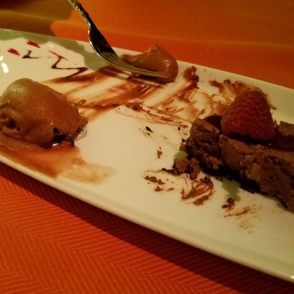 Sinatra - It was triple chocolate mousse and chocolate gelato. - Italian Near Me - Las Vegas, Nevada Sinatra - It was triple chocolate mousse and chocolate gelato. - Italian Near Me - Las Vegas, Nevada