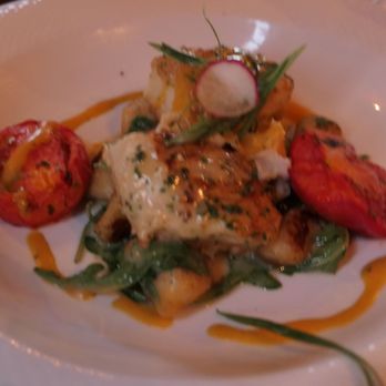 Collage Restaurant - catch of the day with gnocchi! - New American Near Me - St Augustine, Florida Collage Restaurant - catch of the day with gnocchi! - New American Near Me - St Augustine, Florida