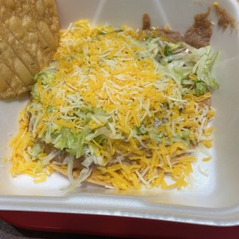 Raliberto's Taco Shop - Bean Tostada - Mexican Near Me - Everett, Washington