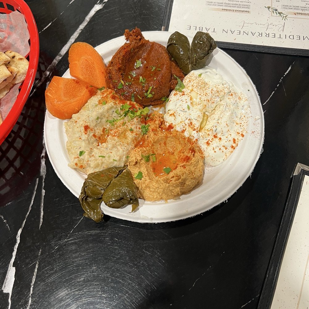 The Mediterranean Table - (5) Mixed Appetizers - Mediterranean Near Me - Pittsburgh, Pennsylvania The Mediterranean Table - (5) Mixed Appetizers - Mediterranean Near Me - Pittsburgh, Pennsylvania