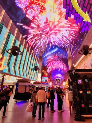Fremont Street Experience by null