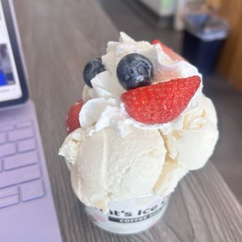 Ant's Ice Cream - It's actually soursop ice cream and pandan mung bean at the bottom. The soursop is limited edition. - Ice Cream & Frozen Yogurt Near Me - Garden Grove, California Ant's Ice Cream - It's actually soursop ice cream and pandan mung bean at the bottom. The soursop is limited edition. - Ice Cream & Frozen Yogurt Near Me - Garden Grove, California
