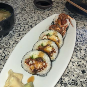 Sushi Den - Spider Roll (Soft Shell Crab) 5 pc. - Japanese Near Me - Denver, Colorado Sushi Den - Spider Roll (Soft Shell Crab) 5 pc. - Japanese Near Me - Denver, Colorado