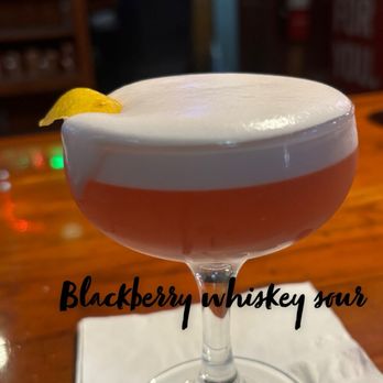 Alley Cat Lounge - Blackberry whiskey sour - Lounges Near Me - Indianapolis, Indiana