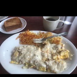 Waterford Coney Island - Denver omelette -gp with gravy