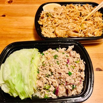Sunrise Thai - Larb Gai salad and Pad Thai - Thai Near Me - Madison Heights, Michigan