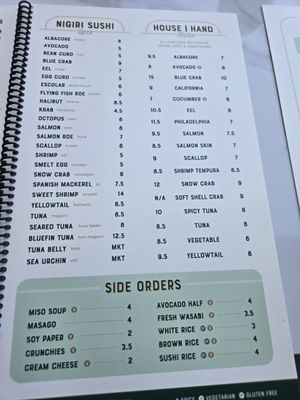 Menu photo 7 Sushi Taisho Carlsbad, CA Menu photo 7 Sushi Taisho Carlsbad, CA