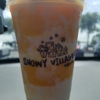 SnowBall RiceBall - Mango smoothie - Desserts Near Me - Austin, Texas