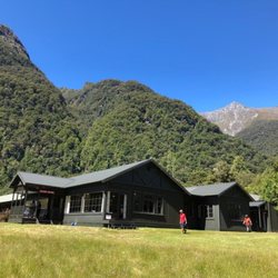 Ultimate Hikes - Glade House, lodge for the first night on the Milford Track.