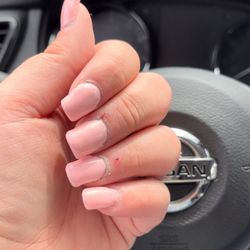 Tips By Tapp - My first fill(2nd set color) with gelx.