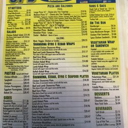 Menu 10/19/2026