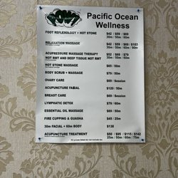 Pow! Pacific Ocean Wellness - Prices Sept 2026