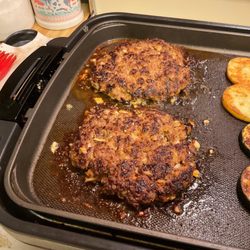 Walmart Supercentre - .. beef patties on the griddle.