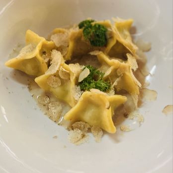 Ad Hoc - Ravioli with white truffles - Italian Near Me - Rome, RM Ad Hoc - Ravioli with white truffles - Italian Near Me - Rome, RM