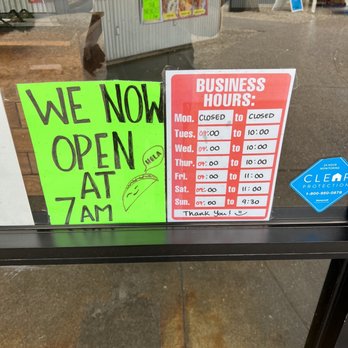 Tacos Calafia - Time open - Tacos Near Me - Peoria, Arizona