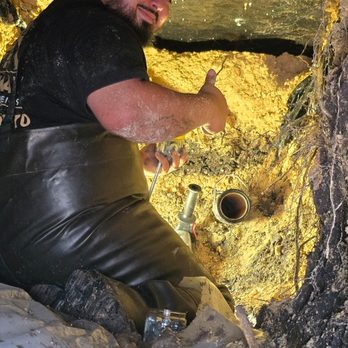 Arkay Plumbing Services - Sewer line repair under foundation of the home - Backflow Services Near Me