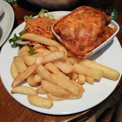 Paddy's Point - "Home Made Lasagne": Normal monthly calories intake consumed in an hour :) Highly recommended :)