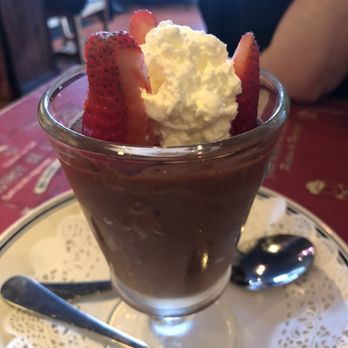 Bistro Moulin - Chocolate Mousse - so rich and delicious - Wine Bars Near Me - Monterey, California Bistro Moulin - Chocolate Mousse - so rich and delicious - Wine Bars Near Me - Monterey, California