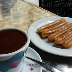 De Maná - Churros con chocolate - 2,50 Euro