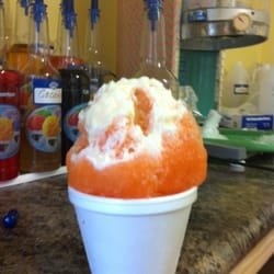 Cenla Sno-Biz - Georgia Peach w/ cream. AMAZING!!!!