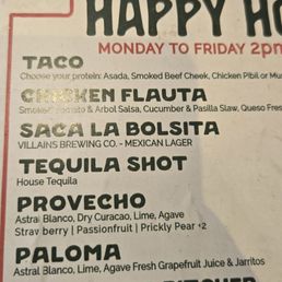 Menu Menu