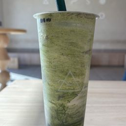 Omomo matcha with Oreos Omomo matcha with Oreos