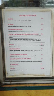 Menu photo 5 Strömmingsvagnen Stockholm, AB