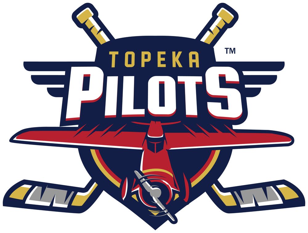 Topeka Pilots Hockey Logo