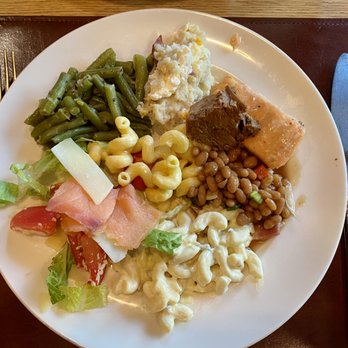Stillwaters Restaurant - Several tiny samples of dinner buffet! - New American Near Me - Roanoke, West Virginia