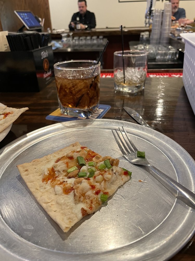 Food from Crush Pizza and Alehouse