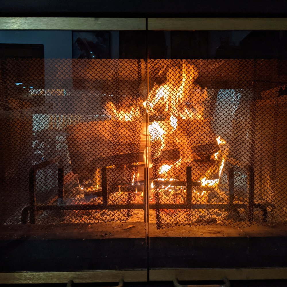 Morris Air & Electric - First fire in our new, clean chimney! - Heating & Air Conditioning/HVAC Near Me Morris Air & Electric - First fire in our new, clean chimney! - Heating & Air Conditioning/HVAC Near Me
