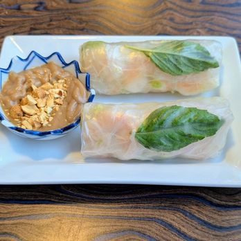 Anchi A La Carte - Spring rolls with peanut sauce - Noodles Near Me - Cheektowaga, New York