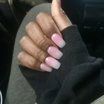 Persimmon Nail Spa - SNS ombré done by Leo - Nail Salons Near Me - Washington, DC, District of Columbia