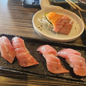 Hinata Sushi Kitchen - Tuna nigiri - Japanese Near Me - Hayward, California Hinata Sushi Kitchen - Tuna nigiri - Japanese Near Me - Hayward, California