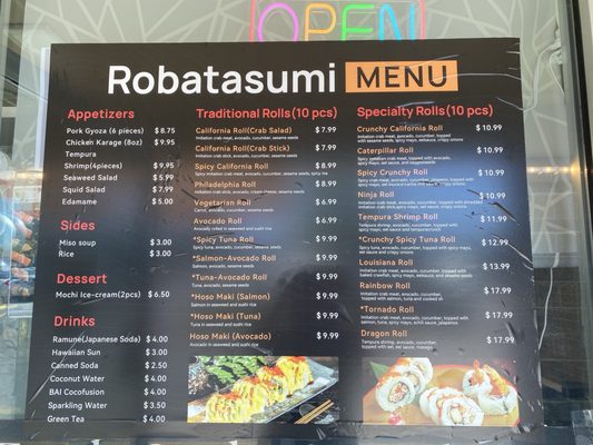 Menu photo 4 Robatasumi Edmonds, WA