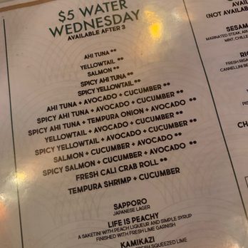 Water + Flour - Sushi Bars Near Me - Tampa, Florida