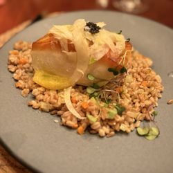 Four Seasons Hotel - Sea bass - incredible