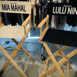 Tease Shirts - Custom name printing on Director/Artist Chairs! Turned out EXCELLENT! ***** FIVE STAR BUSINESS *****
