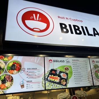Dabivira - Brand sign at the front cashier - Korean Near Me - Fullerton, California
