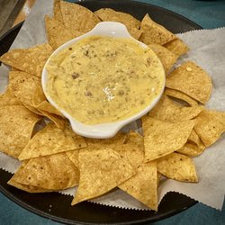 La Catrina Restaurant & Tortilleria - Chorizo cheese dip... delicious!