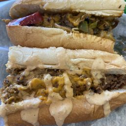 Steak Bomb Sub & Big Mac Cheesesteak Steak Bomb Sub & Big Mac Cheesesteak