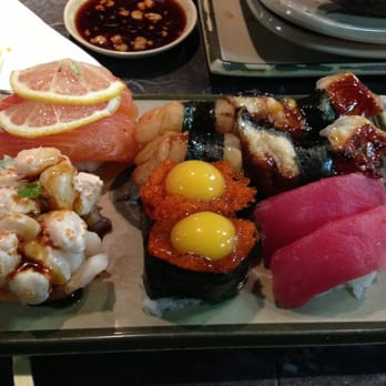 Sushi Pier - One of many plates - Sushi Bars Near Me - Reno, Nevada Sushi Pier - One of many plates - Sushi Bars Near Me - Reno, Nevada