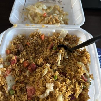 Lucky Wok - Pork fried rice too much cabbage - Chinese Near Me - Orange, Texas Lucky Wok - Pork fried rice too much cabbage - Chinese Near Me - Orange, Texas