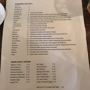 Cocolo Sushi - Menu - Sushi Bars Near Me - Bethany Beach, Delaware Cocolo Sushi - Menu - Sushi Bars Near Me - Bethany Beach, Delaware